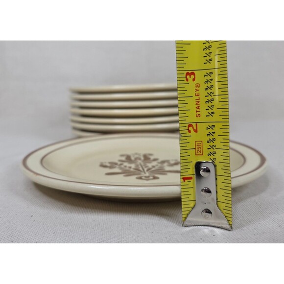 Vintage Pfaltzgraff Village Bread or Appetizer Plates – Set of 8 (1980s Mark) - Picture 10 of 10